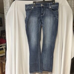 Express Women's Blue Boot Cut Jeans